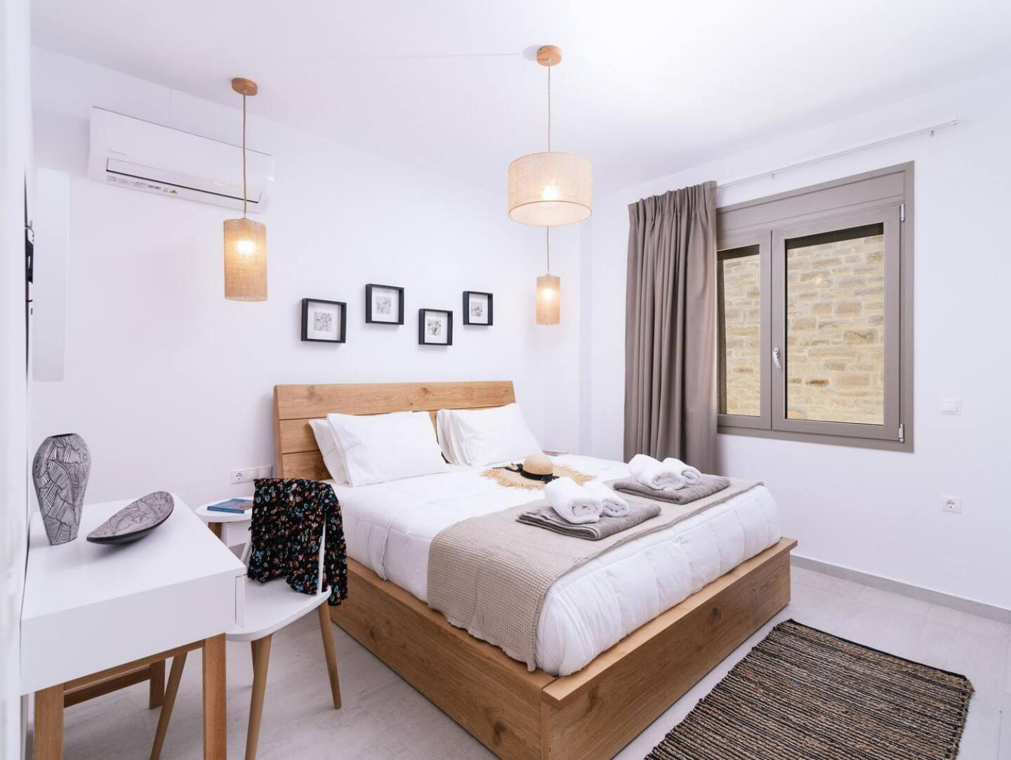 Ammokrinos Luxury Homes,150M From The Beach 칼라마키 외부 사진