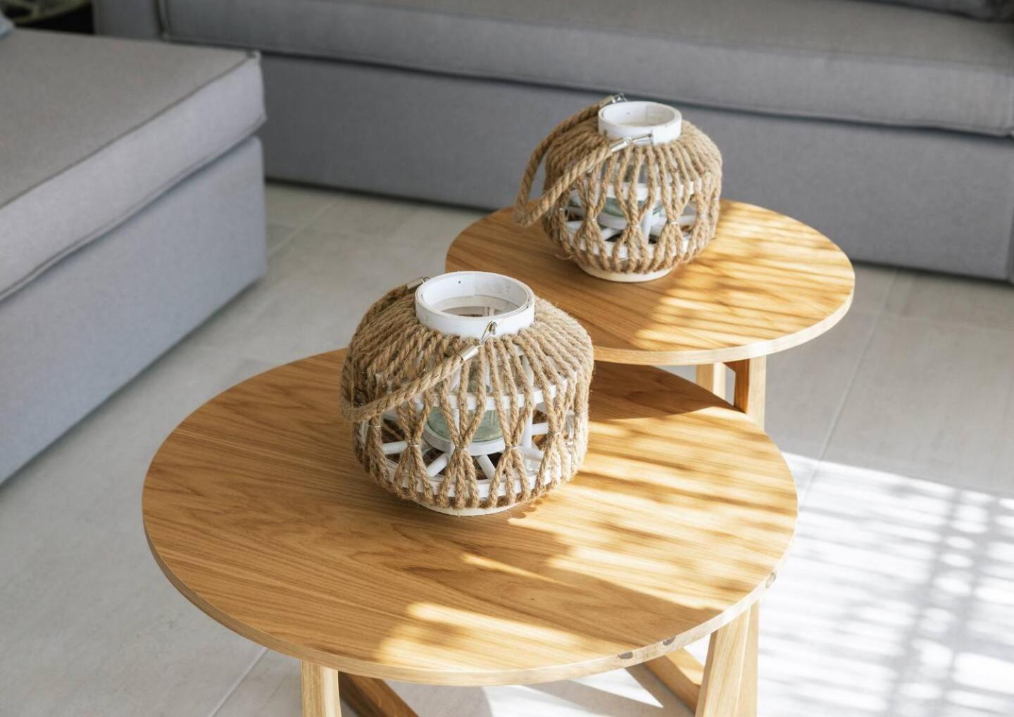 Ammokrinos Luxury Homes,150M From The Beach 칼라마키 외부 사진