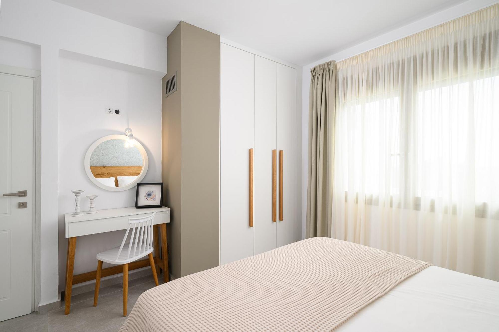 Ammokrinos Luxury Homes,150M From The Beach 칼라마키 외부 사진